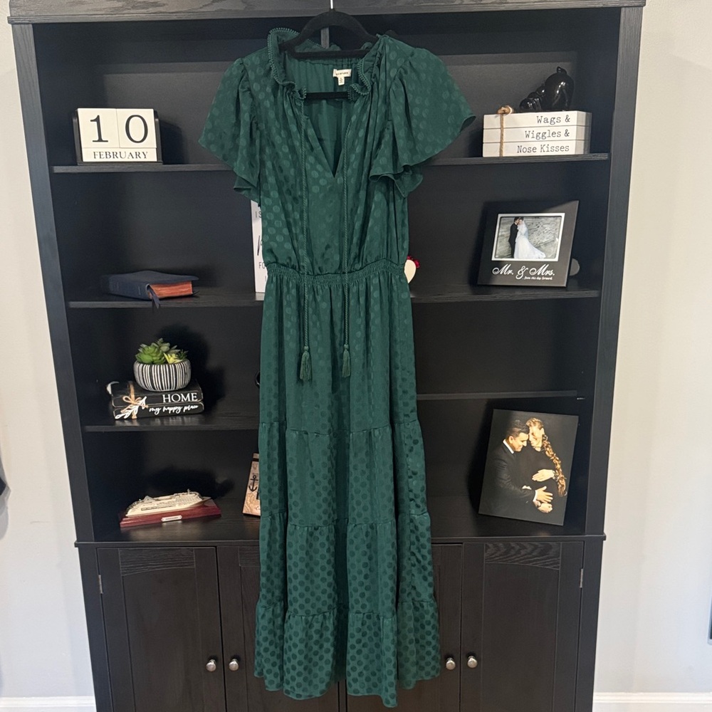 Max Studio Green Maxi Dress